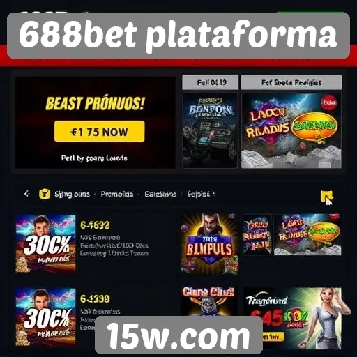 Promoções e bônus disponíveis na 688bet plataforma